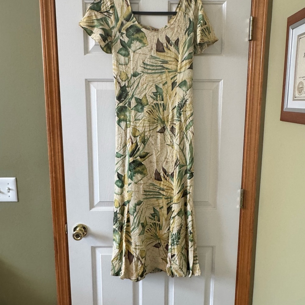 Jams World Liana‎ Floral Vintage Midi Dress